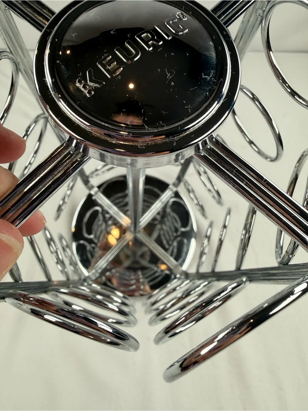 Keurig rotating metal